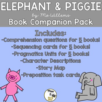 Preview of Elephant and Piggie Book Companion Pack