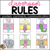 Classroom Rules {Expectations} Posters for Back to School Kindergarten & First