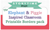 Elephant and Piggie Inspired Bulletin Border