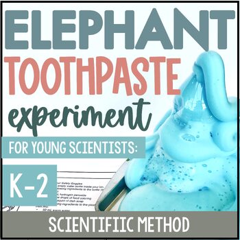 Preview of Elephant's Toothpaste Scientific Method Experiment for grades K through 2