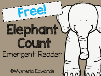 Preview of Elephants Count: Emergent Reader