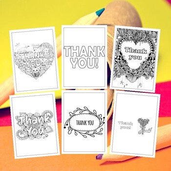 Elevate Expressions of Gratitude with Printable Thank You Coloring ...