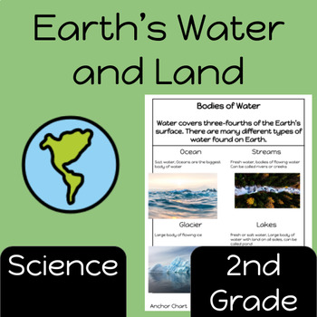 Preview of Elevate Science Grade 2 Earth's Water and Land, remote and face to face learning
