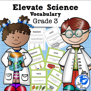Preview of Elevate Science Vocabulary 3rd Grade