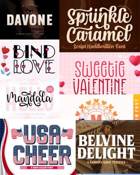 Preview of Classroom Decor Fonts Teaching 58 Stunning Fonts Package | Commercial License