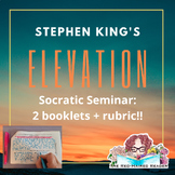 Elevation by Stephen King Socratic Seminar: set of 2 bookl