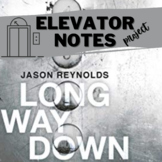 Elevator Notes Project for Long Way Down with Rubric and S