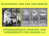 Elevators "The Ups and Downs": Reading Comprehension Passa