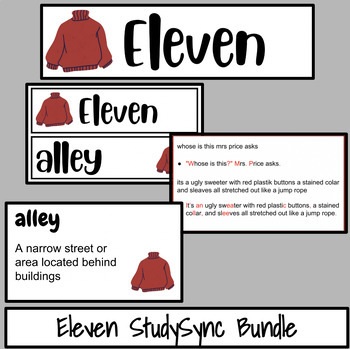 Preview of Eleven StudySync Bundle