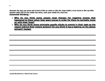 Eleven By Sandra Cisneros Comprehension Questions And Answer Key