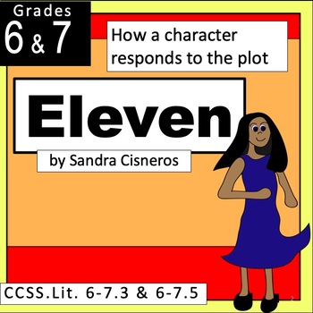Preview of Eleven by Sandra Cisneros: Lesson, PPT, worksheet