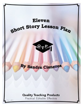 Preview of Lesson: Eleven by Sandra Cisneros Lesson Plan, Worksheet, Key, Powerpoint