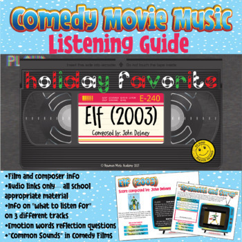 Preview of Elf (2003): Comedy Movie Music Listening Guide *HOLIDAY FAVORITE*