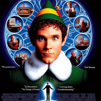 Preview of Elf (2003) Psychology Class: Movie Viewing Guide: Summary/Vocabulary/Questions