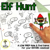 Elf Activities - Christmas Speech and Language Activities-