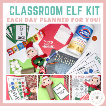 Preview of Elf Arrival Letter for Classroom -  Classroom Elf Kit