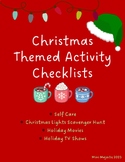 Elf Care Christmas Activities