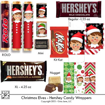 free christmas candy bar wrapper template