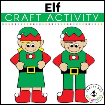 Elf Craft | Christmas Activities | Christmas Crafts | Winter Holiday Craft