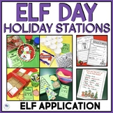 Elf Day Activities Elf Application Kindergarten 1st Grade 
