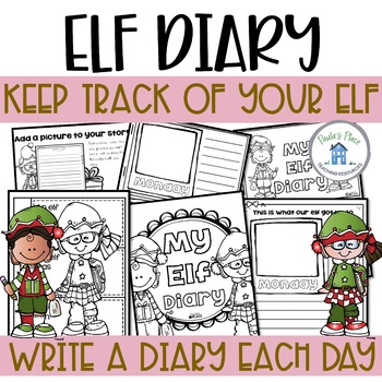 Preview of Elf Diary Keeping Track of your Elf