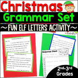 Elf Editing & Writing Task Cards | Christmas Writing Activity