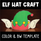Elf Hat Crafts | Elf hat template Christmas Craft Activity