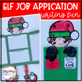 Elf Job Application - Christmas Writing Craftivity