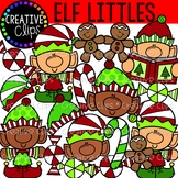 Elf Littles: Christmas Clipart {Elf Clipart}