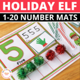 Elf Math Activities | Elf Number Mats 1-20 | Christmas Mat