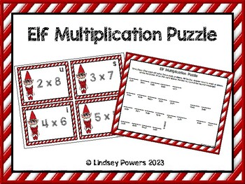 Preview of Elf Multiplication Puzzle