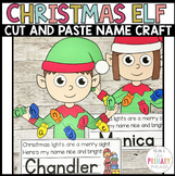 Elf Name Craft | Christmas name craft | Winter crafts and 