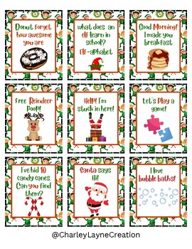 Elf Notes | Christmas Elf | Christmas activities | Elf Printables