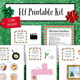 Elf Printable Kit, Elf Letters, Activities & Props Include