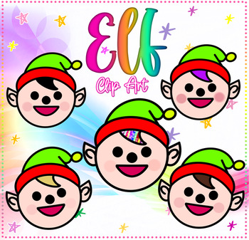 Preview of Elf | Santas Helper | Christmas | Clip Art Illustration