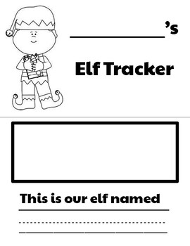 Preview of Elf Tracker Journal