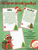 Elf Welcome / Hello/ Goodbye classroom letters. Includes b