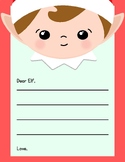 Elf Writing Activity for Christmas