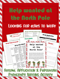 Elf for Hire! POSITIONS WANTED Persuasive Writing | CHRIST