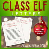 Classroom Christmas Elf Letters - Digital Download for Fes