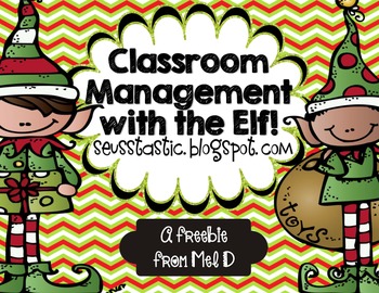 Preview of Classroom Management with the Elf (FREEBIE)
