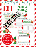 Elf (on the shelf) Poem & Writing Activity!