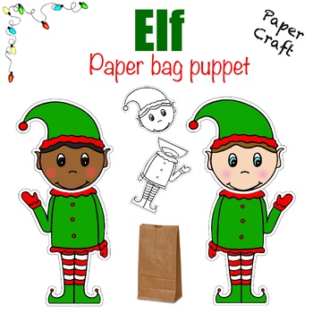 Elf Puppet Template