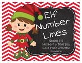 Elf themed cut & paste math centers