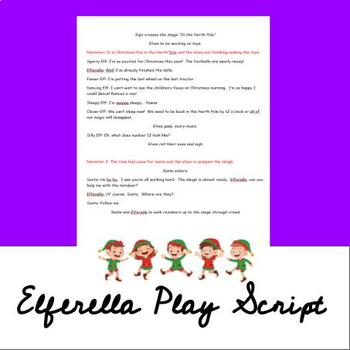 Preview of Elferella full Christmas play script