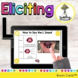 Eliciting L Articulation Boom Cards - L Sound Speech Therapy