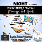Elie Wiesel's Night: Engaging Butterfly Project Final Acti