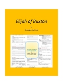 Elijah of Buxton Complete Literature and Grammar Unit