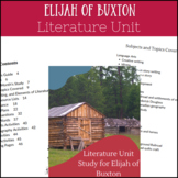 Elijah of Buxton Literature Unit Study