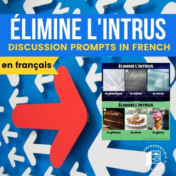 Preview of Élimine l'intrus Discussion prompts in French